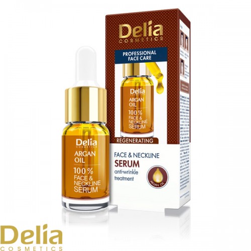 DELIA 100% - Serum za regeneraciju lica i vrata sa arganovim uljem 10ml